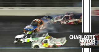 Contact with Todd Gilliland ends Sheldon Creed’s night