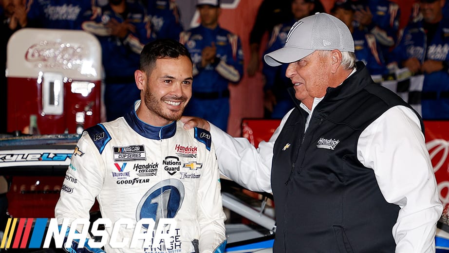 All Access Kyle Larson Rick Hendrick Coca Cola 600.jpg - NASCAR EN ESPANOL