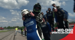 AJ Allmendinger fired up after Mid-Ohio win