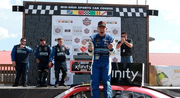 Visit AJ Allmendinger ganó la B&L Transport 170 de la Xfinity Series 2021 en Mid Ohio page