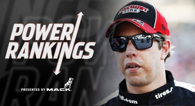 Visit Top 20 Power Rankings Cup Series antes de Nashiville page