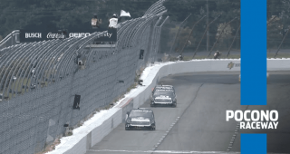 John Hunter Nemechek battles Kyle Busch in closing laps to get Pocono win