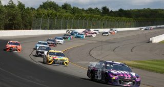 GEICO Restart Zone: Aggressive restarts win races at Pocono Raceway