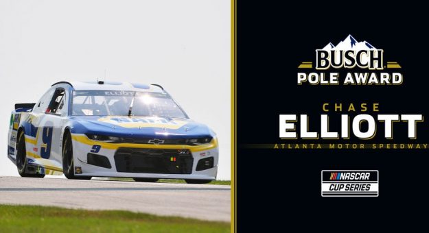 Visit Chase Elliott ganó la Busch Pole Position para la carrera en Atlanta page