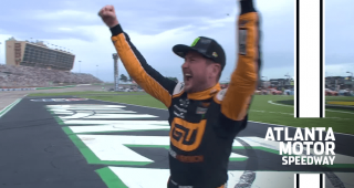 Kurt Busch on Atlanta win: ‘Hell yeah, we beat Kyle’