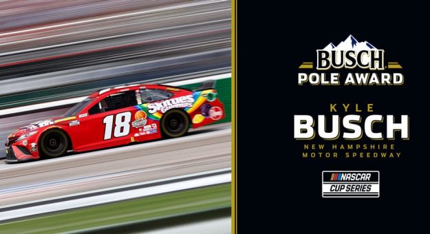 Visit Kyle Busch ganó la Pole para la Foxwoods Resort Casino 301 en New Hampshire page