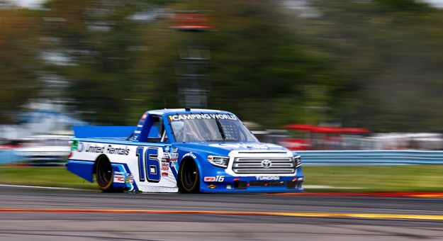 Visit Austin Hill ganó la carrera final de la temporada regular de la Truck Series en The Glen page