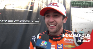 Early morning phone call results in valuable experience for Chase Elliott at Indy