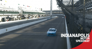 Austin Cindric holds on for the win at Indianapolis