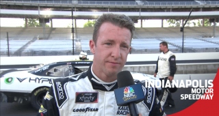 AJ Allmendinger frustrated after second place finish at Indy