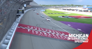 AJ Allmendinger wins a wild Xfinity Series race at Michigan