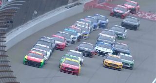 How Blaney’s Michigan win was decided on final two restarts at Michigan