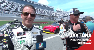 AJ Allmendinger after P2 finish at Daytona: ‘Photoshoot right there coming across the line’