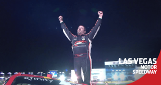 Josh Berry emotional after winning at Las Vegas