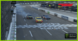One to Go: Logano moves Truex for the win on last lap