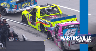 Conflict between Sheldon Creed, Matt Crafton after Martinsville