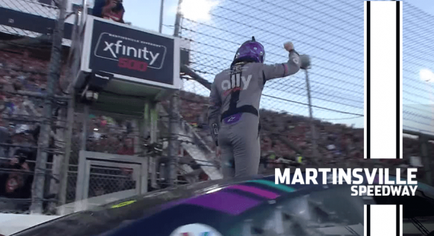 Visit Alex Bowman ganó la Xfinity 500 de los Playoffs Cup Series 2021 en Martinsville page