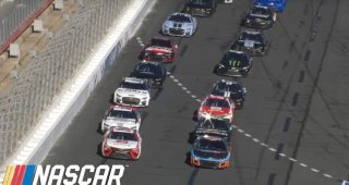 Next Gen restart practice at Charlotte test