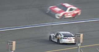 Byron goes for early spin in Day 2 of Charlotte Next Gen test