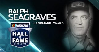 Ralph Seagraves honored with NASCAR Hall of Fame’s Landmark Award