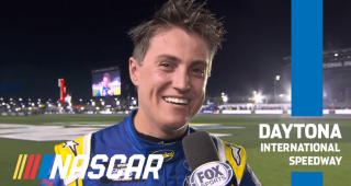 Zane Smith reacts to Truck Series win at Daytona