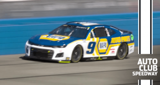 Elliott spins in final qualifying round, Cindric wins pole