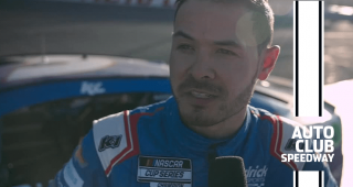Kyle Larson after Auto Club: ‘Cool to get a win here in California’