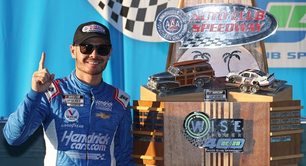Visit Kyle Larson ganó la Wise Power 400 de la Cup Series 2022 en el Auto Club page