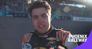 Noah Gragson thanks fans in victory interview