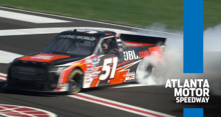 Corey Heim burns it down in Atlanta victory