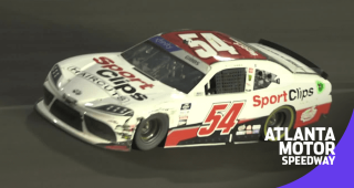Ty Gibbs takes lead in double overtime to win at Atlanta