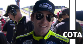 Blaney on earning pole position: ‘Hopefully that carries over to tomorrow’