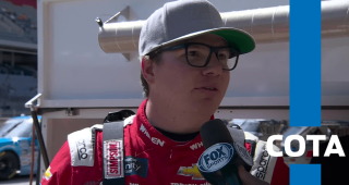 Sheldon Creed aces qualifying lap at COTA