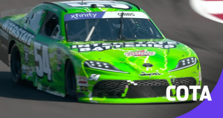 Ty Gibbs races to Xfinity Series pole at COTA by over half a second