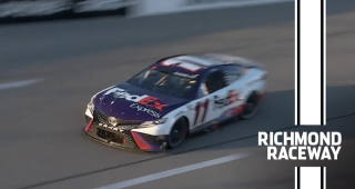 Denny Hamlin rallies at Richmond for first win of 2022