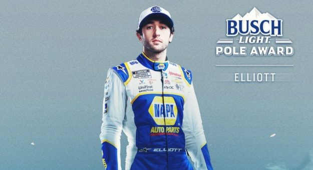 Visit Chase Elliott ganó la Pole Position para la Blue-Emu Maximum Pain Relief 400 en Martinsville page