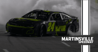 Smoke show, light show: William Byron burns it down at Martinsville