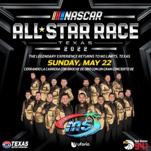 Concierto de la Banda MS de Sergio Lizárraga en la All-Star Race NASCAR 2022