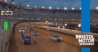 Truck Series takes the green flag at Bristol Dirt