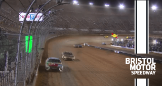 Kyle Busch steals Bristol win as Reddick, Briscoe clash on final lap