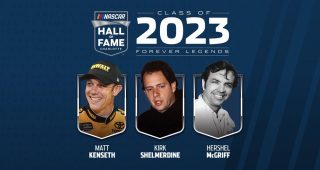 Kenseth, Shelmerdine and McGriff make up 2023 NASCAR Hall of Fame Class