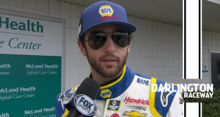 Chase Elliott reacts to practice wreck: ‘I hate that’