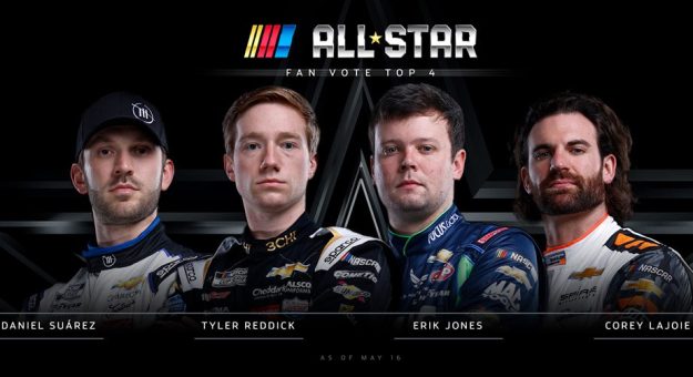 Visit All-Star Race Fan Vote entra a su recta final; este es el Top 4 page