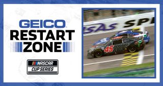 Pushes in the GEICO Restart Zone propel Kurt Busch to win