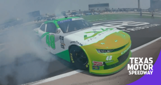 Reddick burns it down in smoke show at Texas