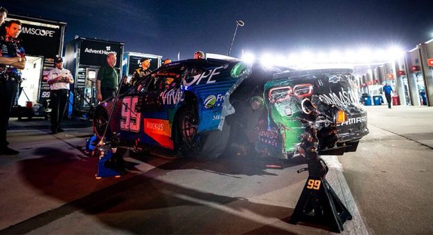 Visit La gran noche de Daniel Suárez en la Coca-Cola 600 terminó con un grave accidente page