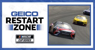 Busch brothers not enough in GEICO Restart Zone to outrace Logano