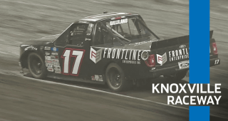 Todd Gilliland takes the checkered flag at Knoxville