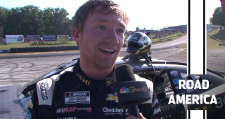 Tyler Reddick after first win: ‘What better place than Road America?’