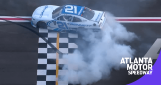 Austin Hill gives Atlanta a smoke show after Xfinity win